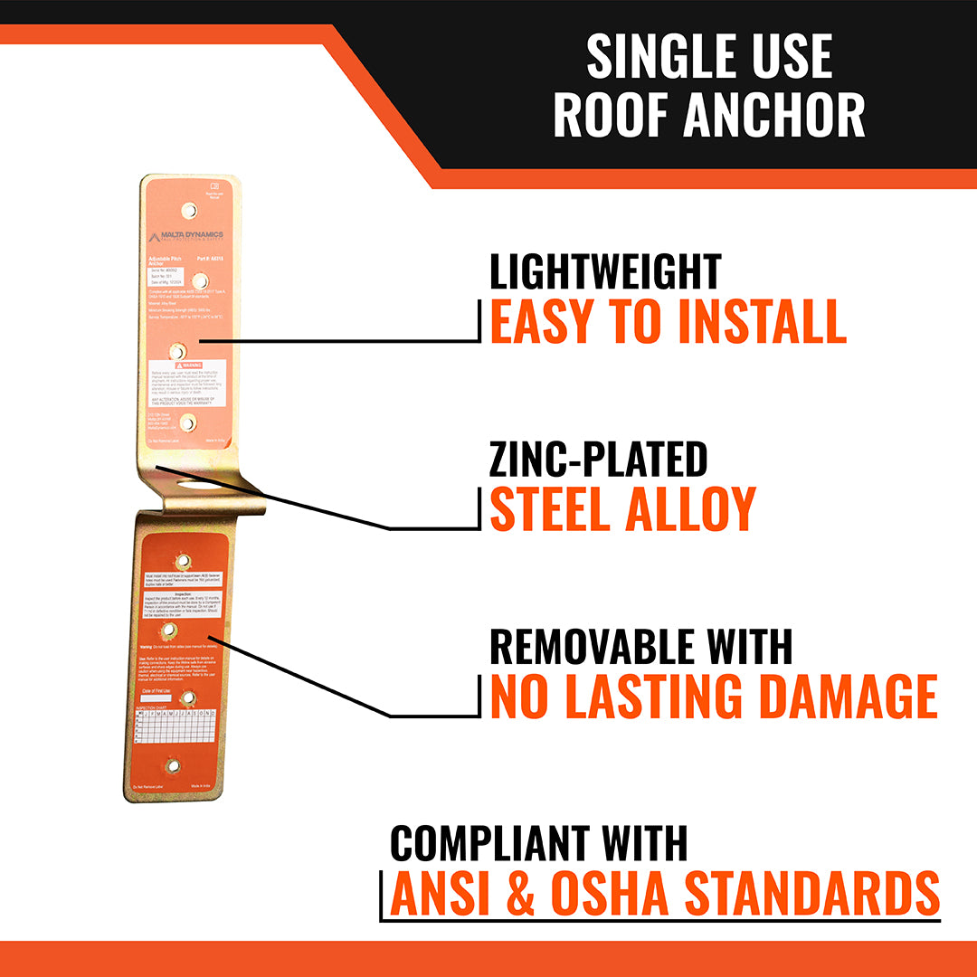 Single Use Roof Anchor
