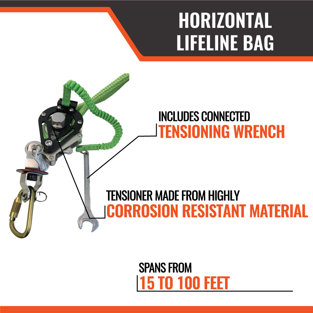 HORIZONTAL LIFELINE BAG