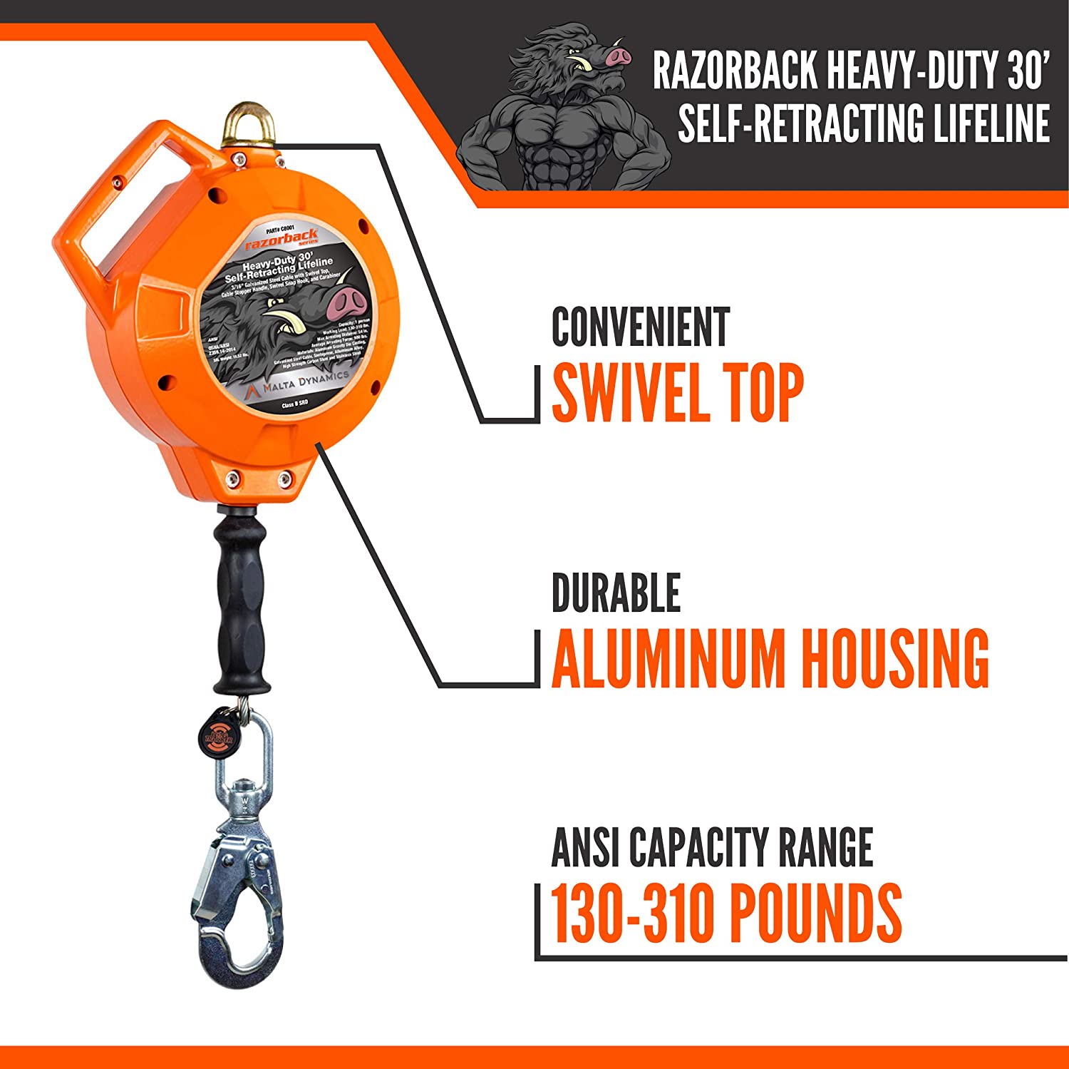 30’ RAZORBACK HEAVY-DUTY SRL