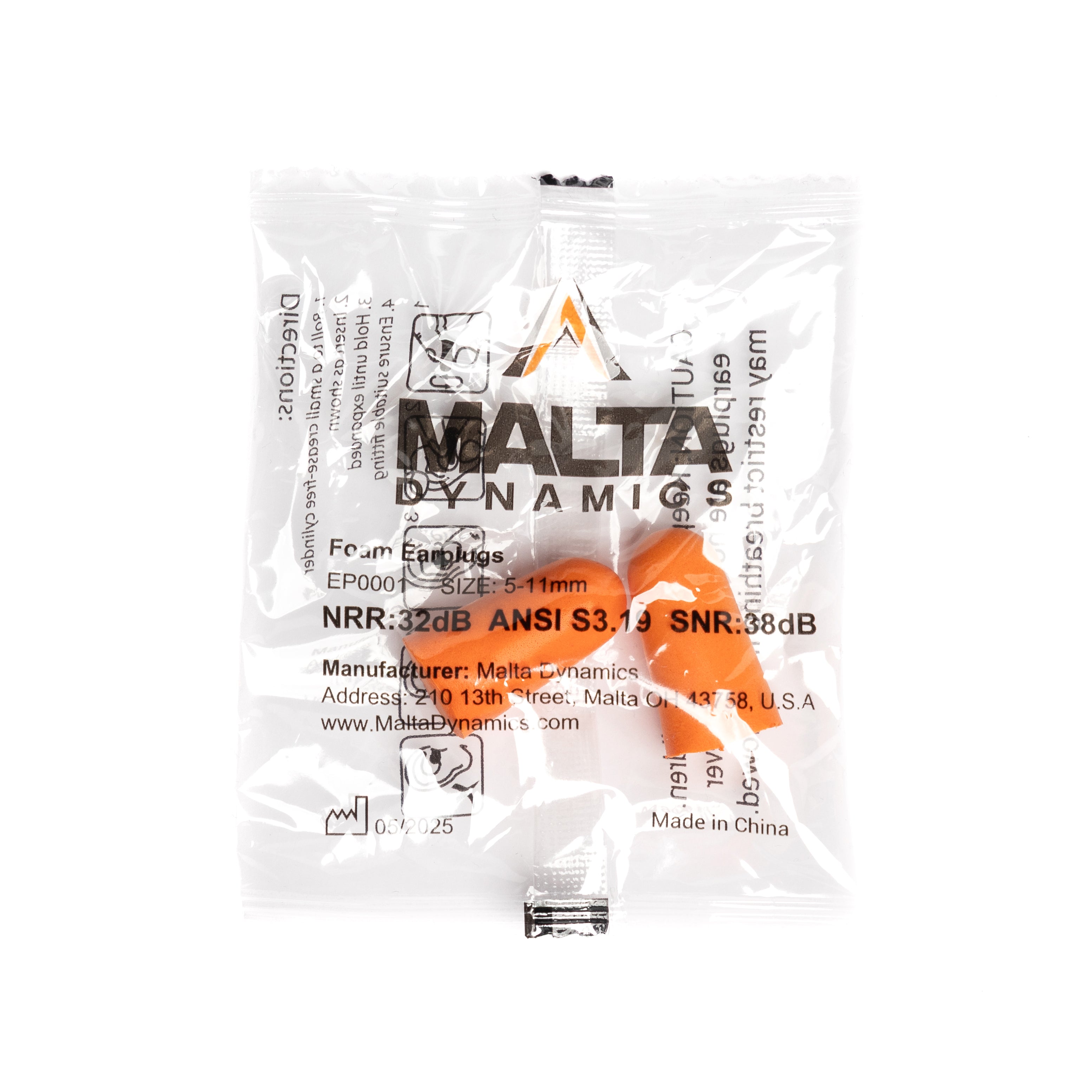 Disposable Earplugs (200 PACK)