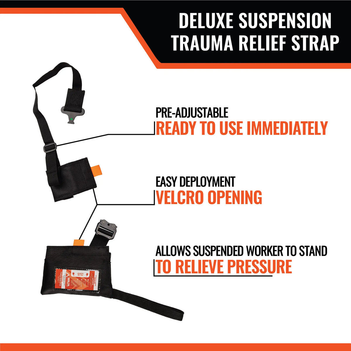 Deluxe Suspension Trauma Relief Strap