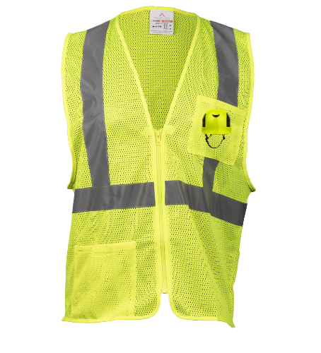 High Visibility Yellow Field VestCustomized
